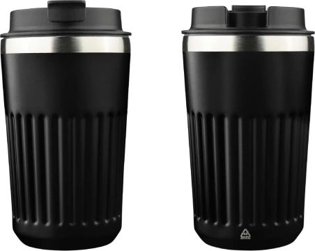 Vaso termo de acero inox. reciclado Chiara 400 ml Personalizado