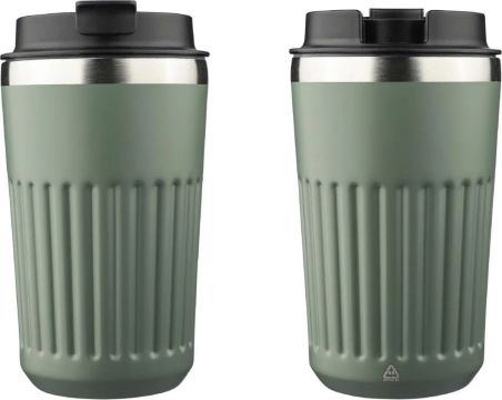 Vaso termo de acero inox. reciclado Chiara 400 ml Personalizado