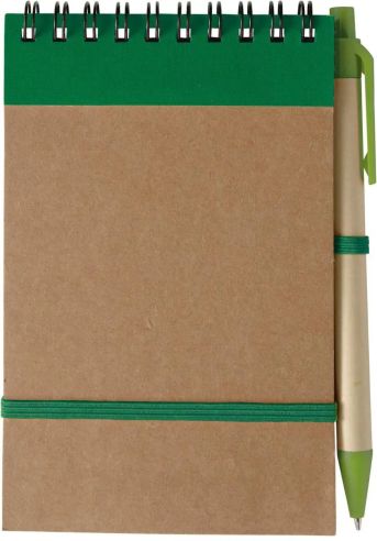 Bloc de notas de cartón reciclado Personalizada | Goodie