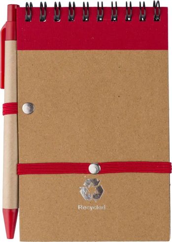 Bloc de notas de cartón reciclado Personalizada | Goodie