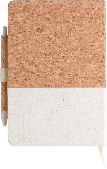 Cuaderno de corcho y lino Personalizado | Goodie