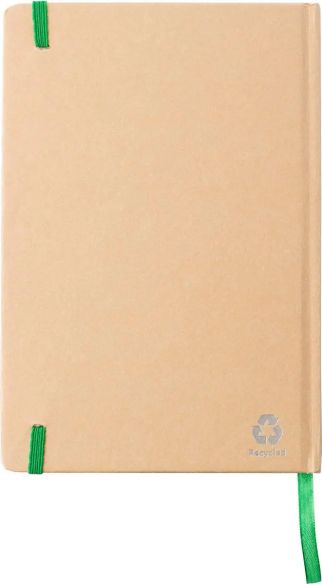 Cuaderno Gianni | Cartón reciclado | A5 | Personalizado | Goodie