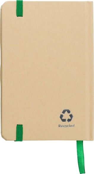 Cuaderno de papel reciclado (A6) Personalizado | Goodie