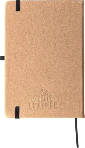 Cuaderno Gianna | Cuero reciclado | A5 | Personalizado | Goodie