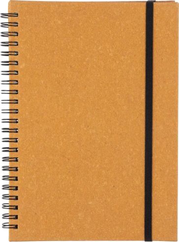 Cuaderno Egon | Cuero reciclado | A5 | Personalizado | Goodie