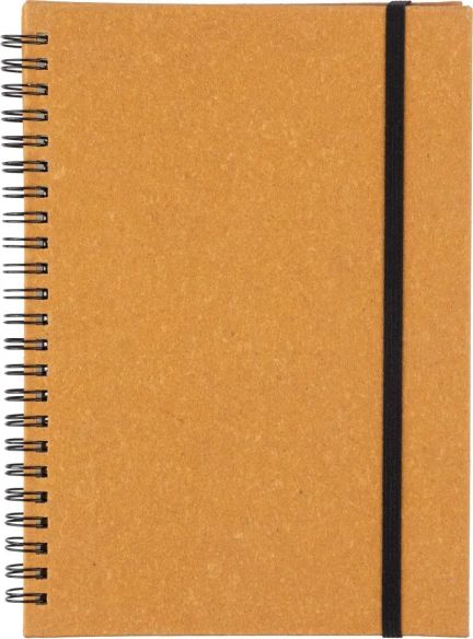Cuaderno Egon | Cuero reciclado | A5 | Personalizado | Goodie