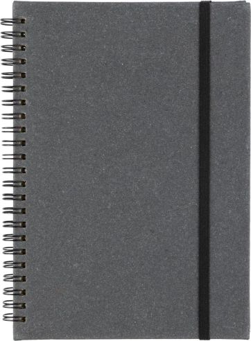 Cuaderno Egon | Cuero reciclado | A5 | Personalizado | Goodie