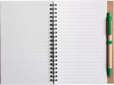Cuaderno Stella | Cartón reciclado | Rayado | Personalizado | Goodie