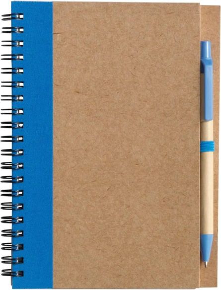 Cuaderno Stella | Cartón reciclado | Rayado | Personalizado | Goodie