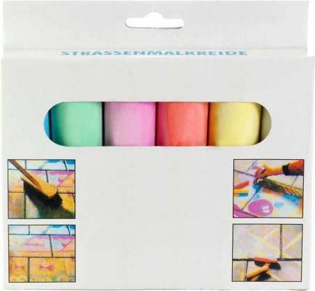 Caja con 6 tizas personalizada | Goodie