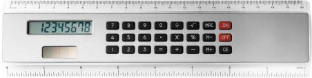 Regla con Calculadora Solar Personalizada | Goodie