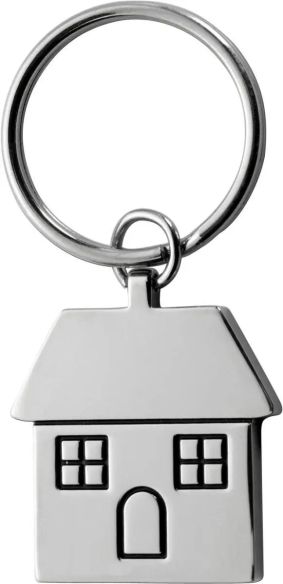 Llavero metal forma de casa personalizado | Goodie
