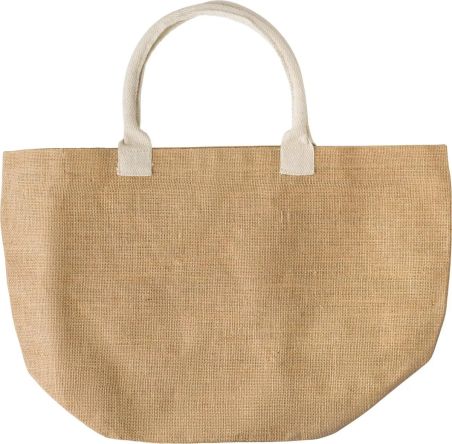 Bolsa de yute natural con asas algodón | Goodie
