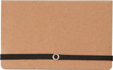 Porta Memos de Cartón Kraft con Notas Adhesivas | Goodie