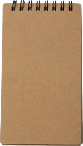 Bloc de Notas de Cartón con Espiral y Tiras | Goodie
