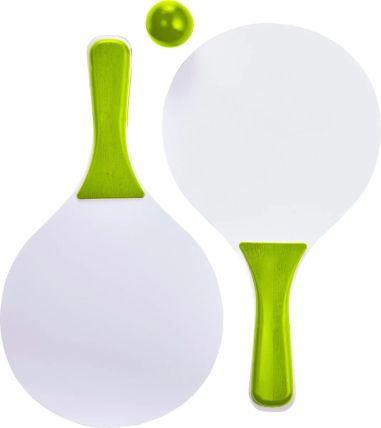 Set de Palas de Madera y Pelota Personalizado | Goodie