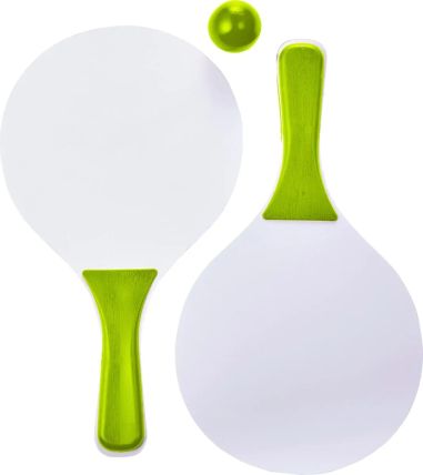 Set de Palas de Madera y Pelota Personalizado | Goodie