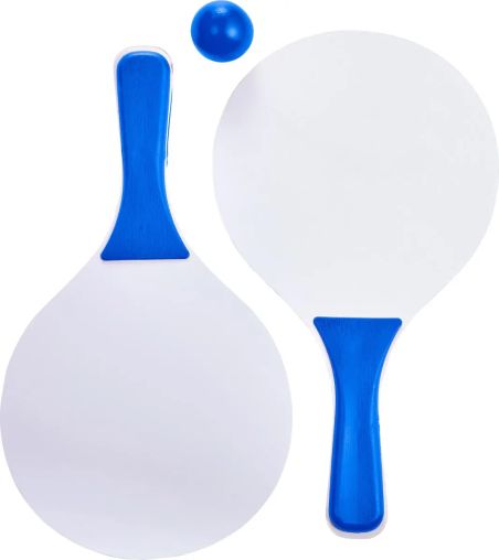 Set de Palas de Madera y Pelota Personalizado | Goodie