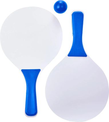 Set de Palas de Madera y Pelota Personalizado | Goodie