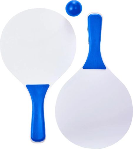 Set de Palas de Madera y Pelota Personalizado | Goodie