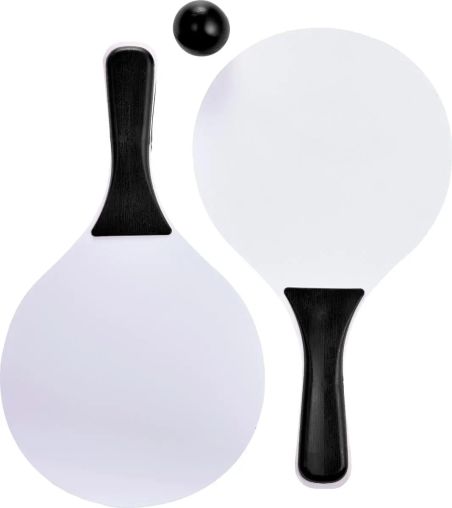 Set de Palas de Madera y Pelota Personalizado | Goodie
