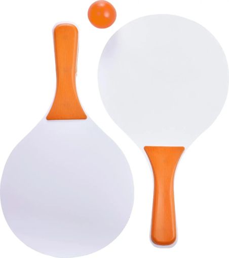 Set de Palas de Madera y Pelota Personalizado | Goodie