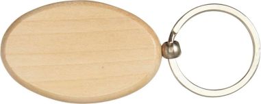 Llavero Oval de Madera Personalizado | Goodie