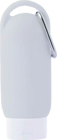 Loción Solar SPF 30 Personalizada | Bote con Mosquetón | Goodie