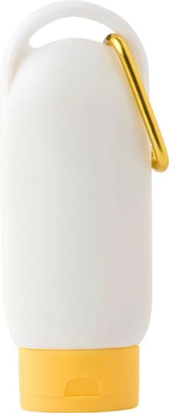 Loción Solar SPF 30 Personalizada | Bote con Mosquetón | Goodie