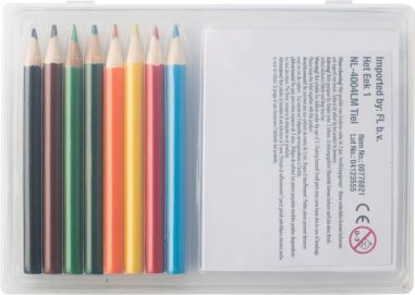 Set de Colorear Personalizado | 8 Lápices y 20 | Goodie