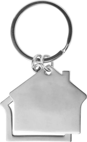 Llavero de Aleación de Zinc Forma de Casa Personalizado | Goodie