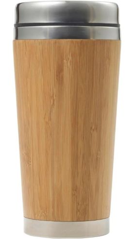 Vaso Termo de Bambú y Acero Inox 400 ml | Goodie