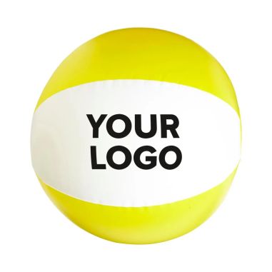 Pelota de playa PVC bicolor 40cm personalizada | Goodie
