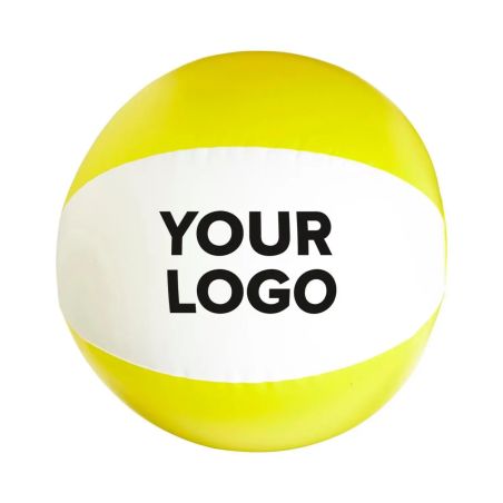Pelota de playa PVC bicolor 40cm personalizada | Goodie