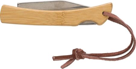Navaja Plegable Acero y Bambú Personalizada | Goodie