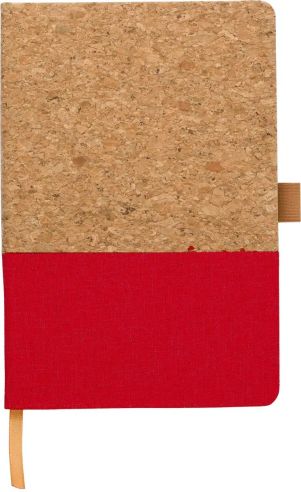Libreta A5 corcho y algodón 80 páginas | Goodie