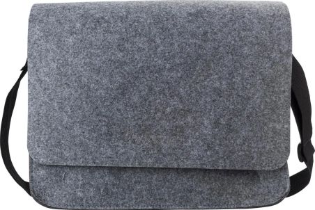 Bandolera fieltro rPET portátil 15" personalizada | Goodie
