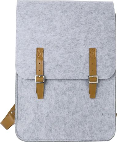 Mochila fieltro rPET hebillas personalizada | Goodie