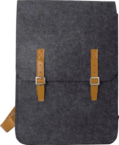 Mochila fieltro rPET hebillas personalizada | Goodie