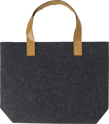 Bolsa fieltro rPET asas PU personalizada | Goodie