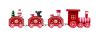 Tren de Navidad de Madera MDF Personalizado 7CX1559 - Imagen 14
