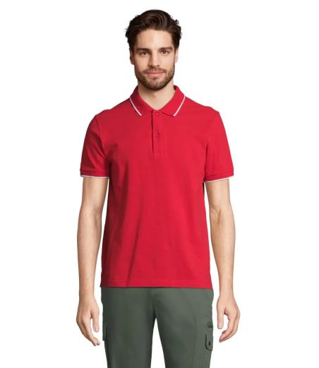 Polo Palermo Unisex de Algodón Peinado Personalizado