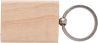Llavero Cuadrado de Madera Personalizado - Imagen 4