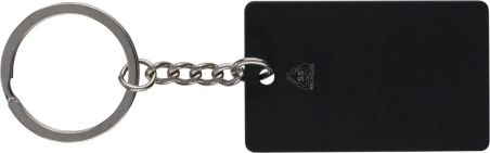 Llavero Rectangular de Acero Inox. Reciclado Personaliza | Goodie