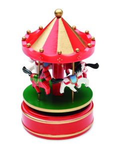 Mini caja de música carrusel Personalizada 7CX1583 | Goodie