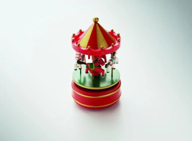 Mini caja de música carrusel Personalizada 7CX1583 | Goodie