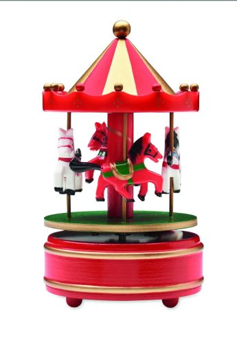 Mini caja de música carrusel Personalizada 7CX1583 | Goodie