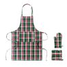 Set cocina algodón a cuadros Personalizada 7CX1598 - Imagen 1