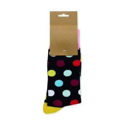 Calcetines estampados alegres Personalizado 7MO3100 | Goodie