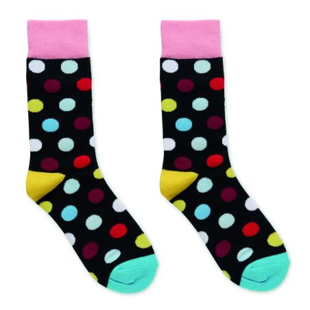 Calcetines estampados alegres Personalizado 7MO3101 | Goodie